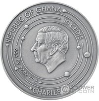 10 Cedis obverse