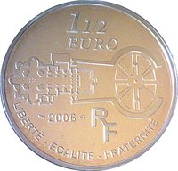 1½ Euro obverse