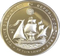 50 Lira obverse