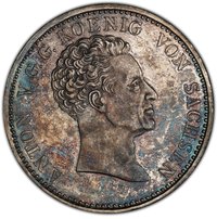 4⁄3 Saxon thaler obverse