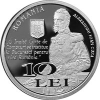 10 Lei obverse