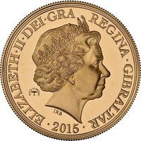 5 Sovereigns obverse