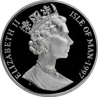 ½ Crown obverse