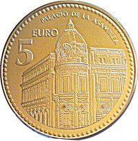 5 Euros reverse