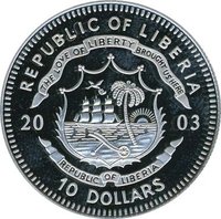 10 Dollars obverse