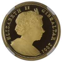 ½ Crown obverse