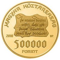 500000 Forint obverse