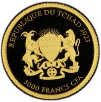 5000 Francs CFA obverse