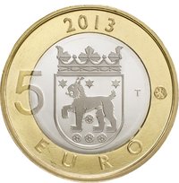 5 Euros reverse