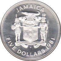 5 Dollars obverse
