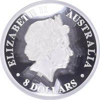 8 Dollars obverse