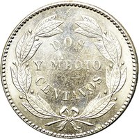 2½ Centavos reverse