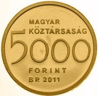 5000 Forint obverse