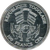 100 Francs CFA obverse