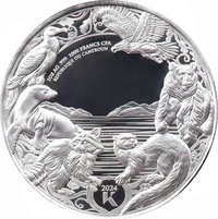 1000 Francs CFA obverse