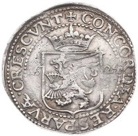 ½ Rijksdaalder reverse