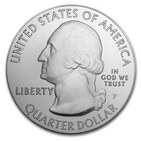¼ Dollar obverse
