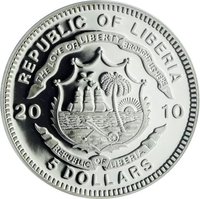 5 Dollars obverse