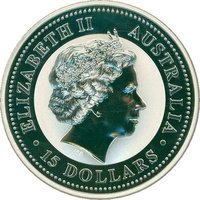 15 Dollars obverse