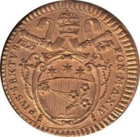 ½ Baiocco obverse