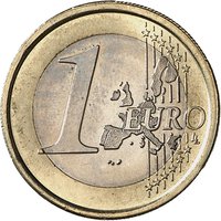 1 Euro reverse