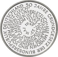 10 Deutsche Mark reverse