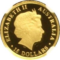 15 Dollars obverse