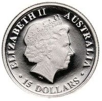 15 Dollars obverse