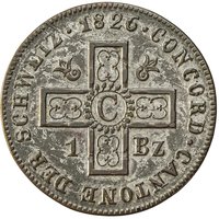 1 Batzen reverse