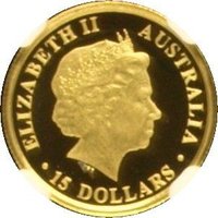 15 Dollars obverse