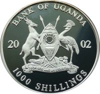 1000 Shillings obverse