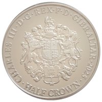 ½ Crown obverse