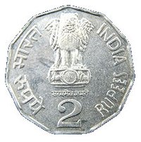 2 Rupees obverse