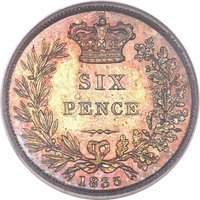 6 Pence reverse