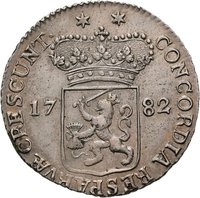½ Silver Ducat reverse