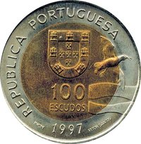 100 Escudos obverse
