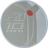 10 Euro reverse