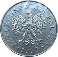 100 Zlotys obverse