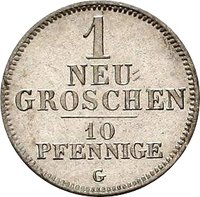10 Pfennigs reverse