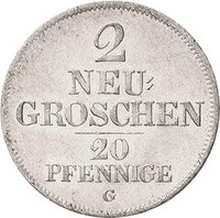 20 Pfennigs reverse