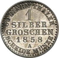1 Groschen reverse