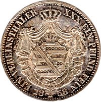 1 Vereinsthaler reverse