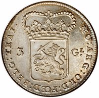 3 Gulden obverse