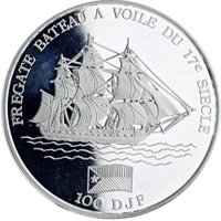 100 Francs reverse