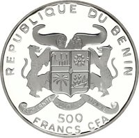 500 Francs CFA obverse