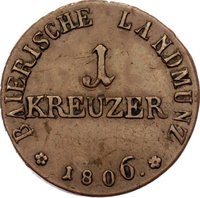 1 Kreuzer reverse