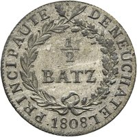 ½ Batzen reverse