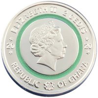 2 Cedis obverse