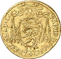 ¼ Ducat obverse