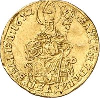 ¼ Ducat reverse